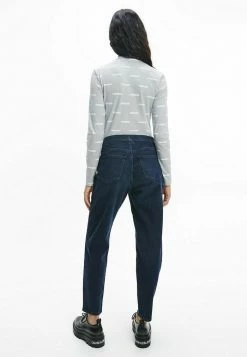 Calvin Klein Jeans LOGO ALL OVER PRINT ROLL NECK - T-shirt à Manches Longues - Grey -Calvin Klein Elegant Magasin 3f90b684820440699f9714a4914e7570