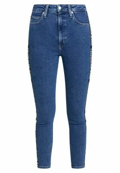 Calvin Klein Jeans 010 HIGH RISE SKINNY ANKLE - Jeans Skinny - Dark Blue Denim 10 Calvin Klein Jeans 010 HIGH RISE SKINNY ANKLE - Jeans Skinny - Dark Blue Denim -Calvin Klein Elegant Magasin 408e1ea95c5242c393f603af1b724717