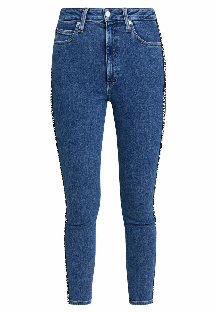 Calvin Klein Jeans 010 HIGH RISE SKINNY ANKLE - Jeans Skinny - Dark Blue Denim 5 Calvin Klein Jeans 010 HIGH RISE SKINNY ANKLE - Jeans Skinny - Dark Blue Denim – Image 5