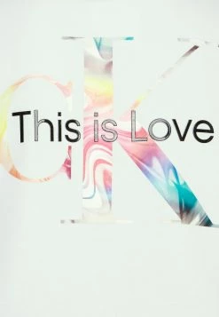 Calvin Klein Jeans PRIDE CROPPED CREW NECK - Sweatshirt - Bright White 5 Calvin Klein Jeans PRIDE CROPPED CREW NECK - Sweatshirt - Bright White -Calvin Klein Elegant Magasin 40f113526f704e47850cc6538ac3a113