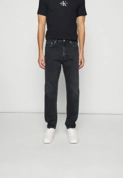 Calvin Klein Jeans REGULAR TAPER - Jean Droit - Black Denim -Calvin Klein Elegant Magasin 41db9d9d1b7e41329e206a1df8bab4f2