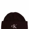 Calvin Klein Jeans MONOGRAM BLEND - Bonnet - Bordeaux