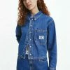 Calvin Klein Jeans CROPPED DAD - Chemisier - Denim Medium