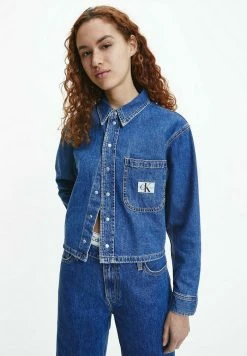 Calvin Klein Jeans CROPPED DAD - Chemisier - Denim Medium