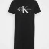 Calvin Klein Jeans DRESS MONOGRAM - Robe En Jersey - Black