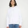 Calvin Klein Jeans MICRO BRANDING HOODIE - Sweat à Capuche - White
