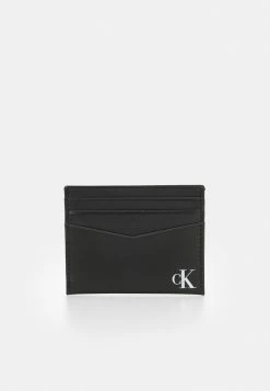 Calvin Klein Jeans PRINTED MONO CARDCASE - Étui Pour Cartes De Visite - Black