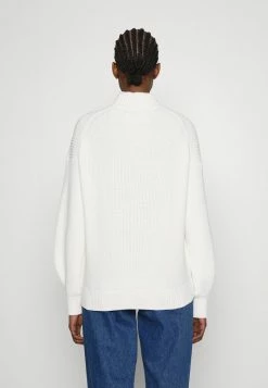 Calvin Klein Jeans TWO TONE MONOGRAM LOOSE - Pullover - Tofu -Calvin Klein Elegant Magasin 42f8a25e3391469d8bdebf0c2c081f36