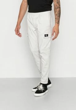 Calvin Klein Jeans SKINNY WASHED PANT - Pantalon Cargo - Stratus Grey