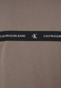 Calvin Klein Jeans TAPING - T-shirt à Manches Longues - Dusty Brown 5 Calvin Klein Jeans TAPING - T-shirt à Manches Longues - Dusty Brown -Calvin Klein Elegant Magasin 43d9838cd65c4f0b889d41ce8b1a6c33
