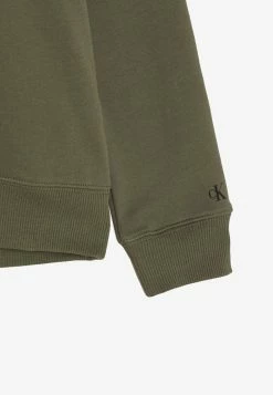 Calvin Klein Jeans INSTITUTIONAL LOGO - Sweat à Capuche - Green -Calvin Klein Elegant Magasin 440869be4e914f7a818730f5389510c2
