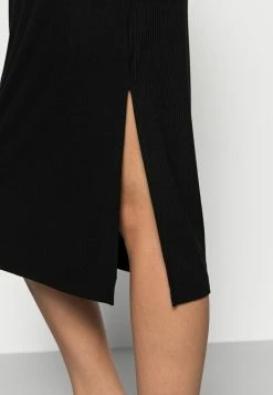 Calvin Klein Jeans Robe En Jersey - Black -Calvin Klein Elegant Magasin 4434acf235ec4a9bbad0c61d48078868