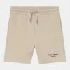 Calvin Klein Jeans STACKED LOGO RELAXED - Short - Eggshell