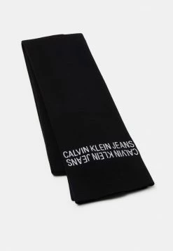 Calvin Klein Jeans MIRROR LOGO SCARF - Écharpe - Black