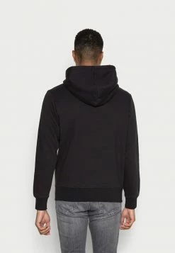 Calvin Klein Jeans SHADOW LOGO TAPE SLEEVES HOODIE - Sweatshirt - Black 7 Calvin Klein Jeans SHADOW LOGO TAPE SLEEVES HOODIE - Sweatshirt - Black -Calvin Klein Elegant Magasin 4705b722384642a692185fe3b9509b15