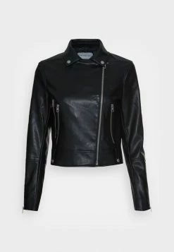 Calvin Klein Jeans BIKER JACKET - Veste En Similicuir - Black -Calvin Klein Elegant Magasin 488aa192ab774403a06945e1ad19cfa6