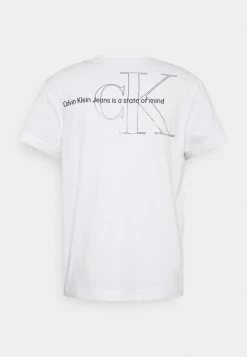 Calvin Klein Jeans URBAN GRAPHIC TEE UNISEX - T-shirt Imprimé - Bright White -Calvin Klein Elegant Magasin 4907942dc80d433096563a7461adc56d
