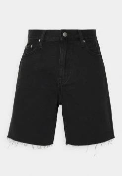 Calvin Klein Jeans BERMUDA MOM - Short En Jean - Denim Black