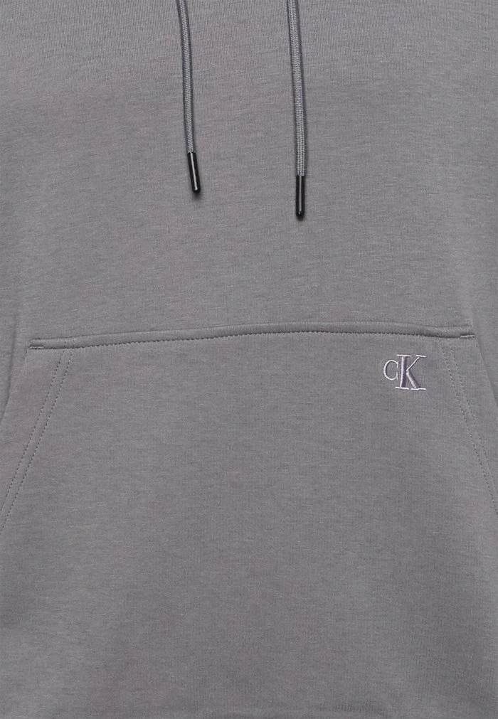 Calvin Klein Jeans REPEAT LOGO HOODIE UNISEX - Sweatshirt - Fossil Grey 8 Calvin Klein Jeans REPEAT LOGO HOODIE UNISEX - Sweatshirt - Fossil Grey – Image 8