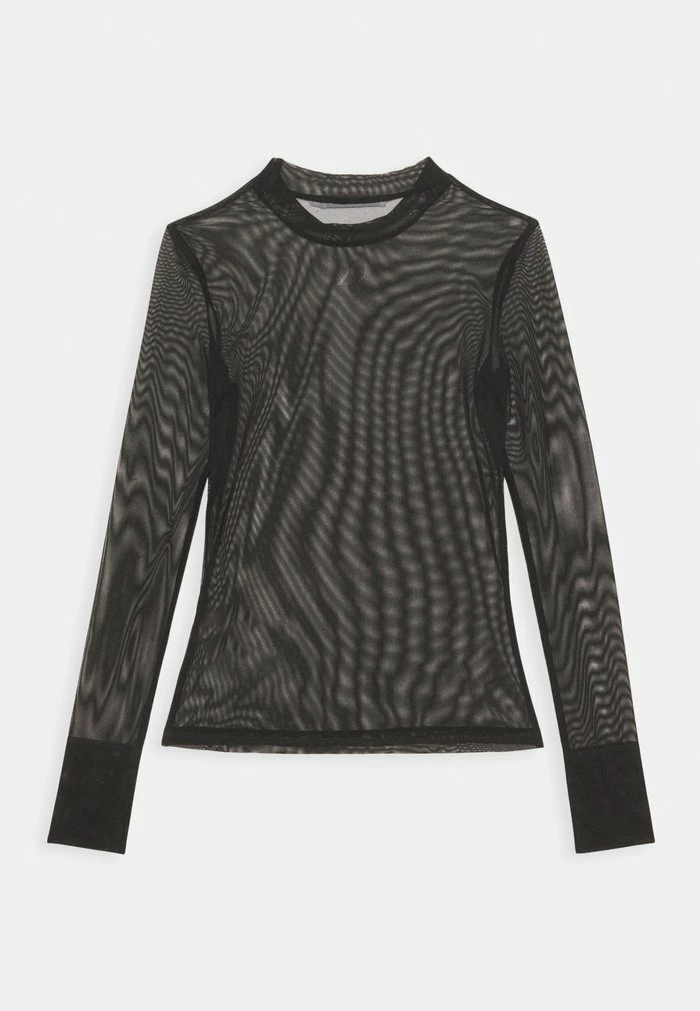 Calvin Klein Jeans HIGH NECK - T-shirt à Manches Longues - Black 2 Calvin Klein Jeans HIGH NECK - T-shirt à Manches Longues - Black – Image 2