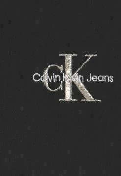 Calvin Klein Jeans MONOGRAM OFF PLACED - Sweatshirt - Black -Calvin Klein Elegant Magasin 4a5e231562314334b86ab9c31f5490fd