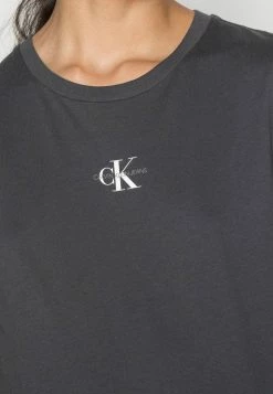 Calvin Klein Jeans MICRO MONOGRAM - T-shirt Basique - Gray Pinstripe -Calvin Klein Elegant Magasin 4ab2003f730e490b9d43c0af801d41fe