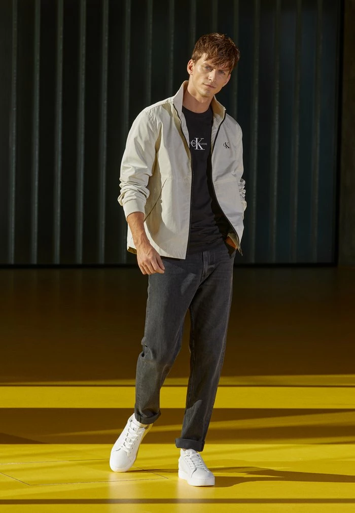 Calvin Klein Jeans HARRINGTON - Veste Mi-saison - Eggshell 1 Calvin Klein Jeans HARRINGTON - Veste Mi-saison - Eggshell