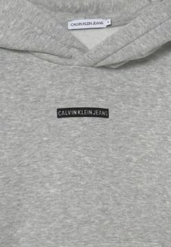 Calvin Klein Jeans MICRO FLOCK LOGO RELAXED HOODIE - Sweatshirt - Light Grey Heather 5 Calvin Klein Jeans MICRO FLOCK LOGO RELAXED HOODIE - Sweatshirt - Light Grey Heather -Calvin Klein Elegant Magasin 4bf72a01cb464248a0a9ff418ee03fcd