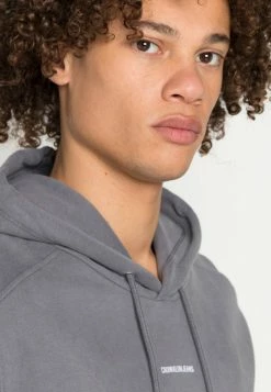 Calvin Klein Jeans MICRO BRANDING HOODIE - Sweat à Capuche - Fossil Grey 9 Calvin Klein Jeans MICRO BRANDING HOODIE - Sweat à Capuche - Fossil Grey -Calvin Klein Elegant Magasin 4cb615e58f0948efb36e7cdd38332abc
