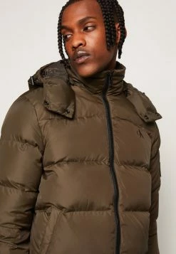 Calvin Klein Jeans ESSENTIALS JACKET - Doudoune - Black/olive -Calvin Klein Elegant Magasin 4d53c5c0f7a74d6081acbb04ba8f4f44