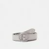 Calvin Klein Jeans CLASSIC ROUND BUCKLE BELT - Ceinture - Stone