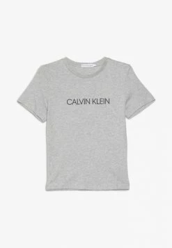 Calvin Klein Jeans INSTITUTIONAL - T-shirt Imprimé - Grey