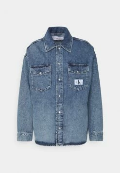 Calvin Klein Jeans OVERSIZED JACKET - Veste En Jean - Denim Medium 12 Calvin Klein Jeans OVERSIZED JACKET - Veste En Jean - Denim Medium -Calvin Klein Elegant Magasin 4e8fa2d496f14120bf53293e4e9ef0ff