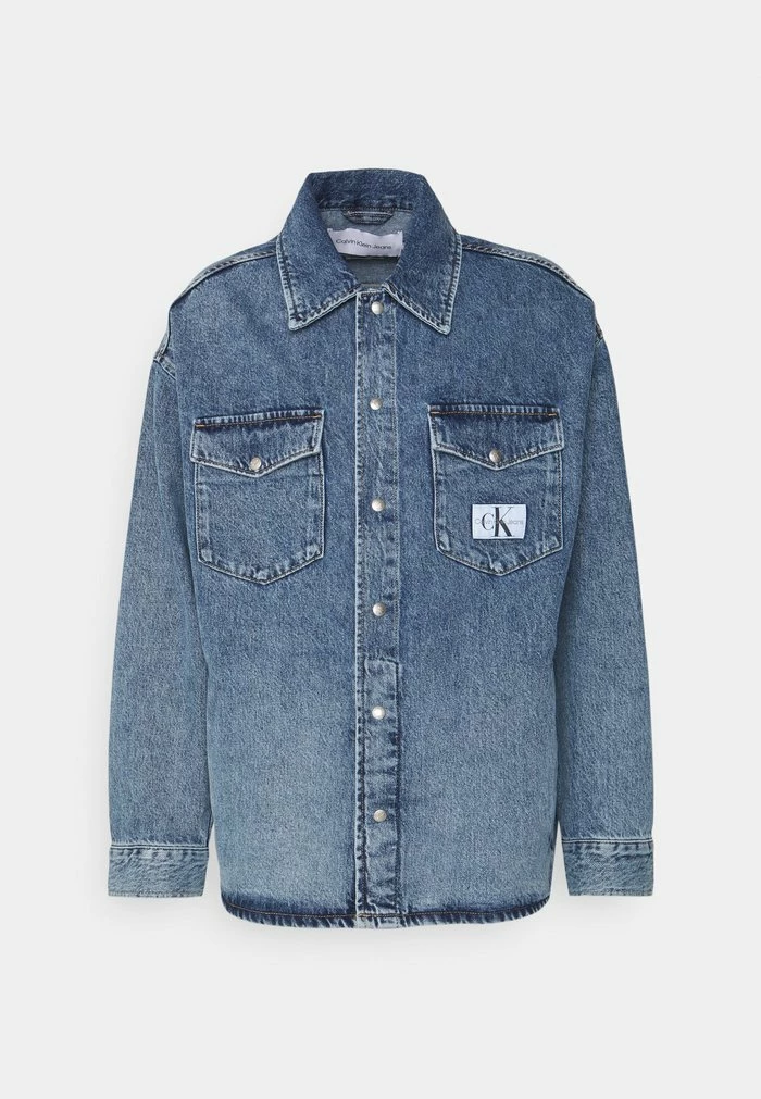 Calvin Klein Jeans OVERSIZED JACKET - Veste En Jean - Denim Medium 6 Calvin Klein Jeans OVERSIZED JACKET - Veste En Jean - Denim Medium – Image 6