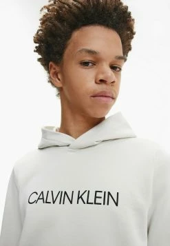 Calvin Klein Jeans INSTITUTIONAL LOGO - Sweat à Capuche - Eggshell -Calvin Klein Elegant Magasin 4f51605ef68e4199912a1ea33bfa7a41