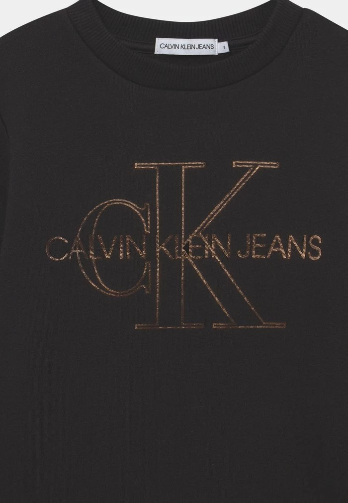 Calvin Klein Jeans MONOGRAM OUTLINE - Sweatshirt - Black 3 Calvin Klein Jeans MONOGRAM OUTLINE - Sweatshirt - Black – Image 3