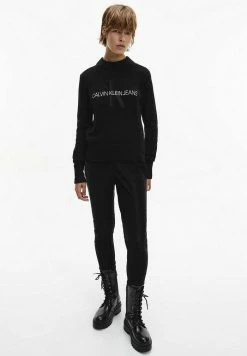 Calvin Klein Jeans MONOGRAM - Pullover - Ck Black