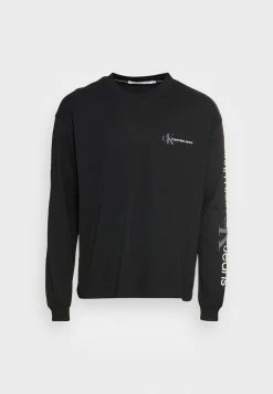 Calvin Klein Jeans URBAN GRAPHIC TEE - T-shirt à Manches Longues - Black -Calvin Klein Elegant Magasin 502c21d86deb475aadfdc4de94122559