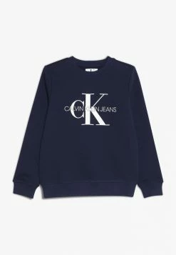 Calvin Klein Jeans MONOGRAM LOGO - Sweatshirt - Peacoat
