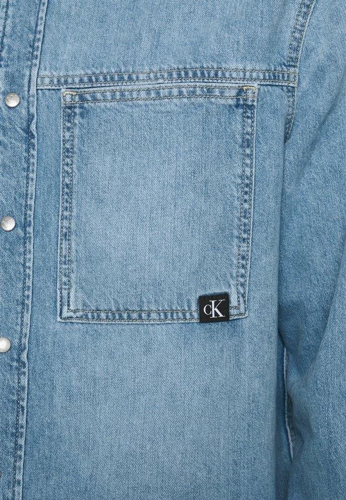 Calvin Klein Jeans LINEAR SHIRT - Chemise - Denim Medium 5 Calvin Klein Jeans LINEAR SHIRT - Chemise - Denim Medium – Image 5