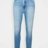 Calvin Klein Jeans HIGH RISE SUPER SKINNY ANKLE - Jeans Skinny - Denim Medium