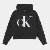 Calvin Klein Jeans MINI MONOGRAM HOODIE - Sweatshirt - Black