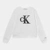 Calvin Klein Jeans MONOGRAM - Sweatshirt - Bright White