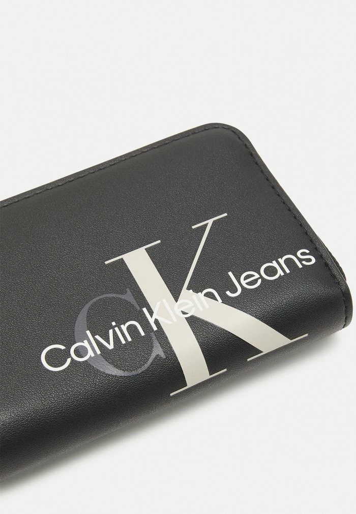 Calvin Klein Jeans SCULPTED MONO ZIP AROUND - Portefeuille - Black 4 Calvin Klein Jeans SCULPTED MONO ZIP AROUND - Portefeuille - Black – Image 4