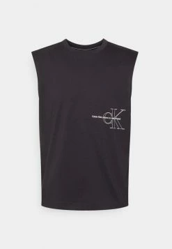 Calvin Klein Jeans URBAN GRAPHIC TANK UNISEX - Débardeur - Ck Black