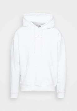 Calvin Klein Jeans MICRO BRANDING HOODIE - Sweat à Capuche - White -Calvin Klein Elegant Magasin 55e66af9bd664019825e25d17e1b8203