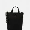 Calvin Klein Jeans LOGO TAPE TOTE - Cabas - Black