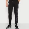 Calvin Klein Jeans VERTICAL BOLD INSTIT PANT - Pantalon De Survêtement - Black