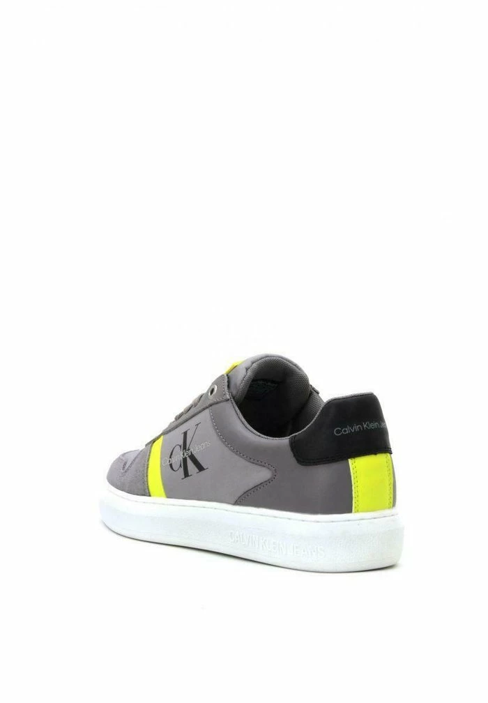 Calvin Klein Jeans Baskets Basses - Grey Lime 3 Calvin Klein Jeans Baskets Basses - Grey Lime – Image 3