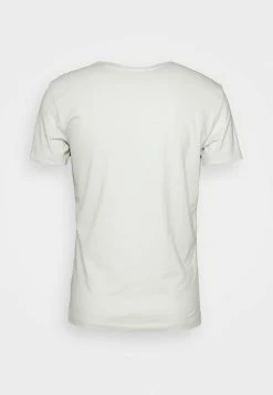 Calvin Klein Jeans TEE INSTITUTIONAL LOGO 2 PACK - T-shirt Imprimé - Fossil Grey/stratus Grey -Calvin Klein Elegant Magasin 581ee7795e68491cba4c4e11aceb89aa